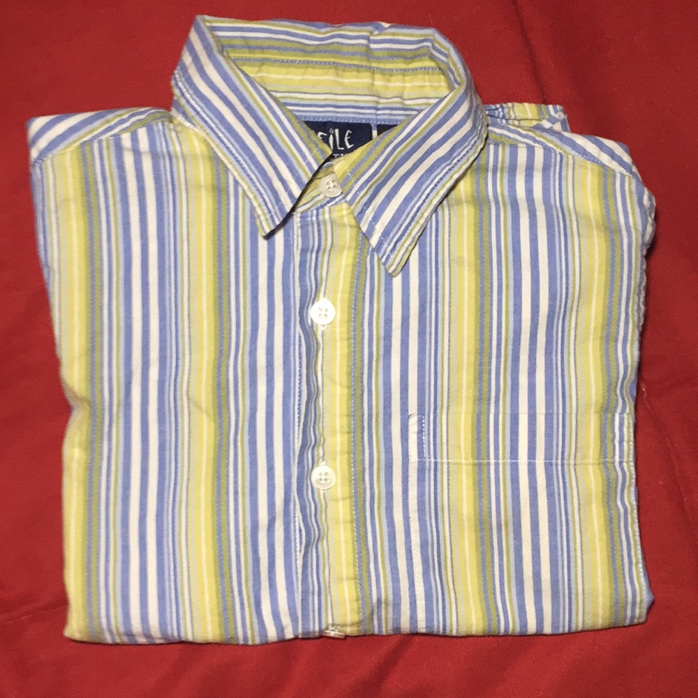 Boys long sleeve button down